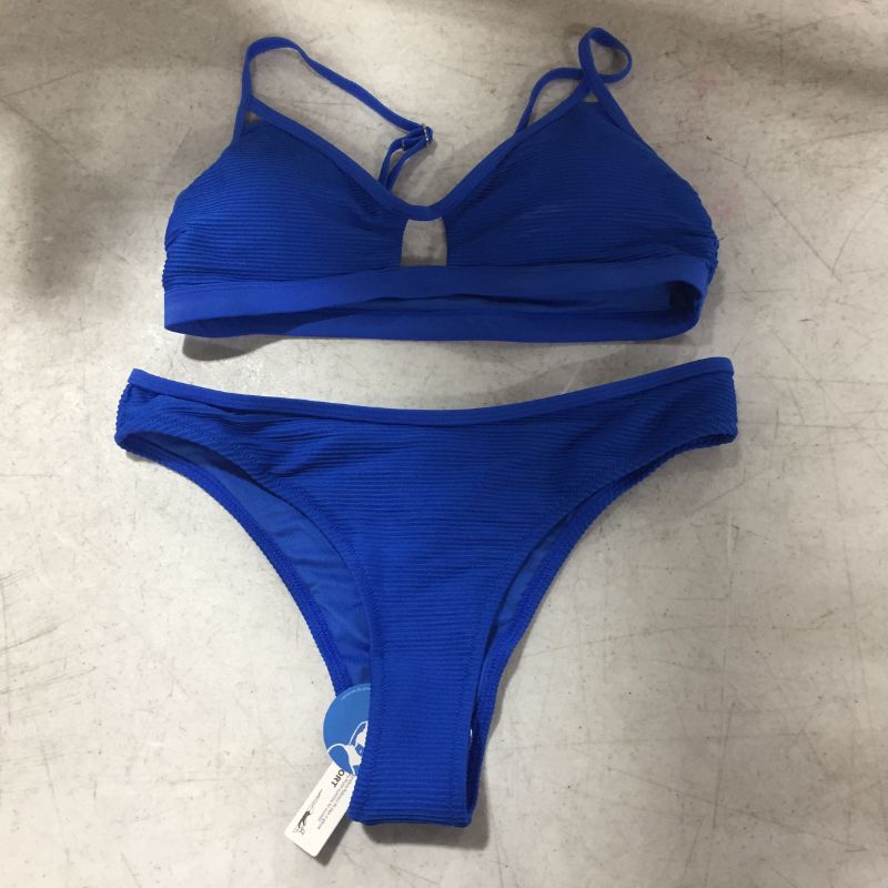 Photo 2 of Kathryn Blue Hollow Out Bikini -- medium
