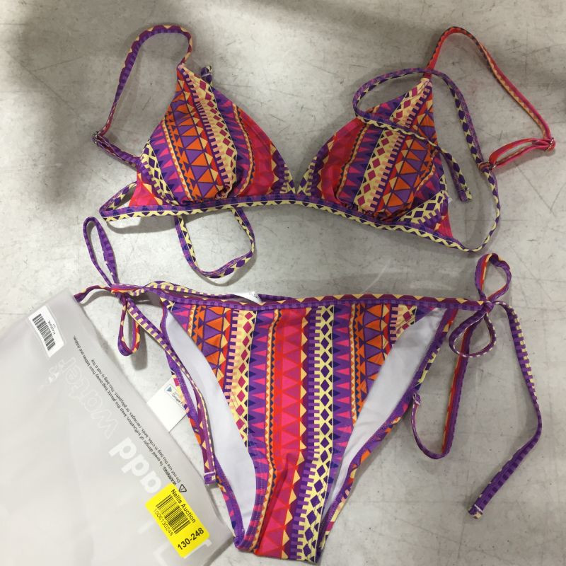 Photo 2 of Boho Print Triangle Bikini - large
