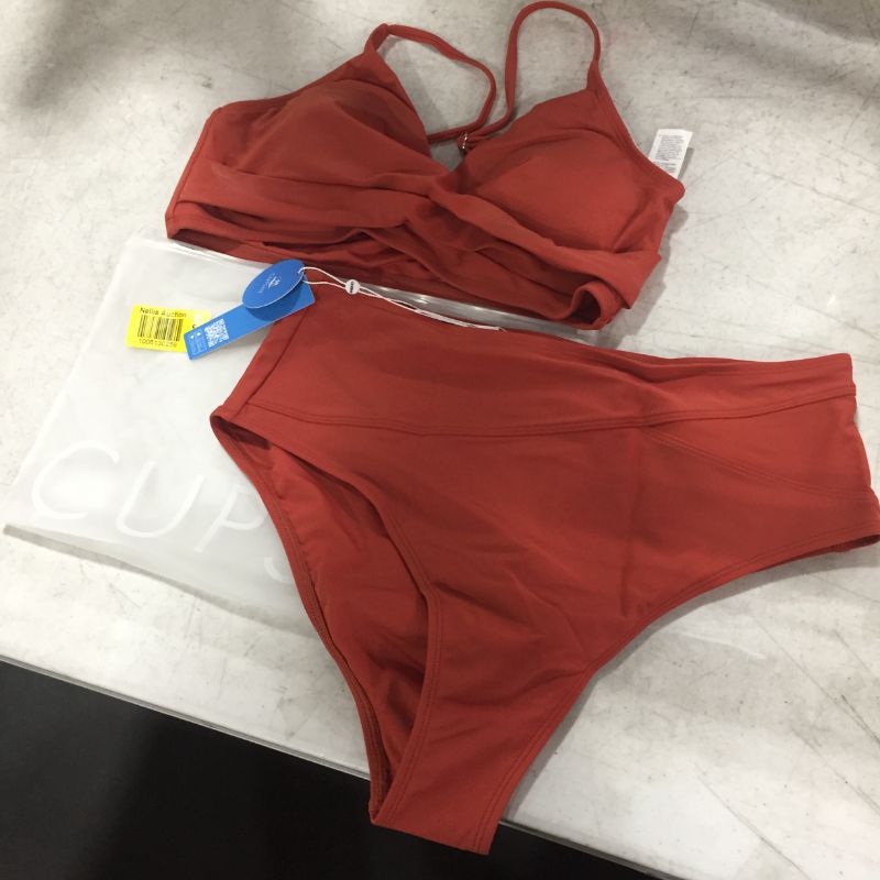 Photo 3 of Marsala Twist High Waisted Bikini - XL
$27.99
