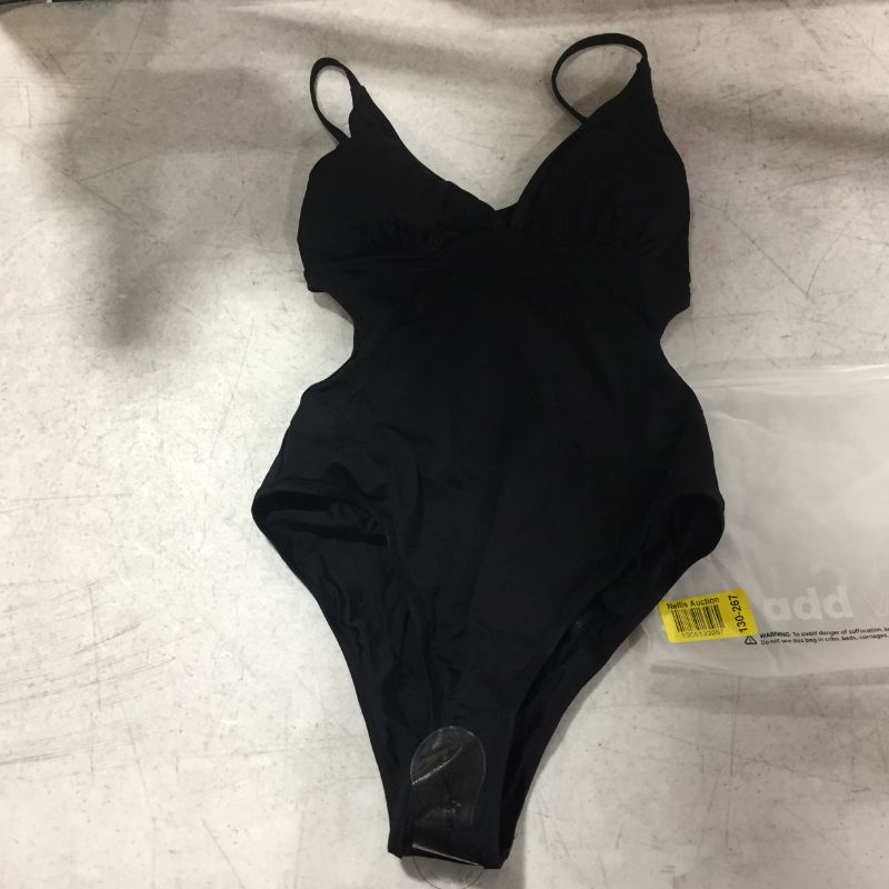 Photo 2 of Kasey Black Cutout Back One Piece Swimsuit - medium