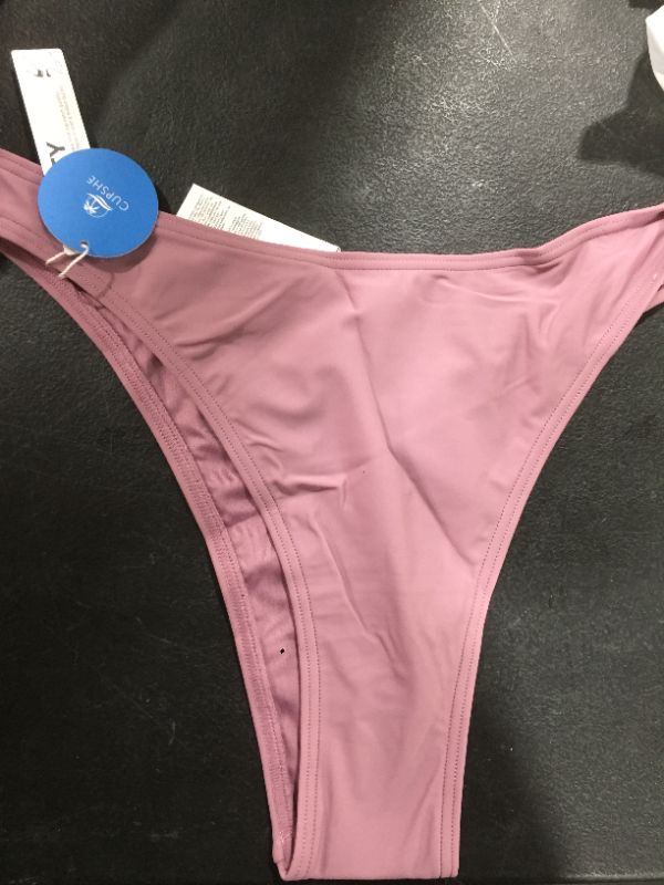 Photo 1 of Shangrila Solids Ultra Cheeky Hipster Bikini Bottom
SIZE L