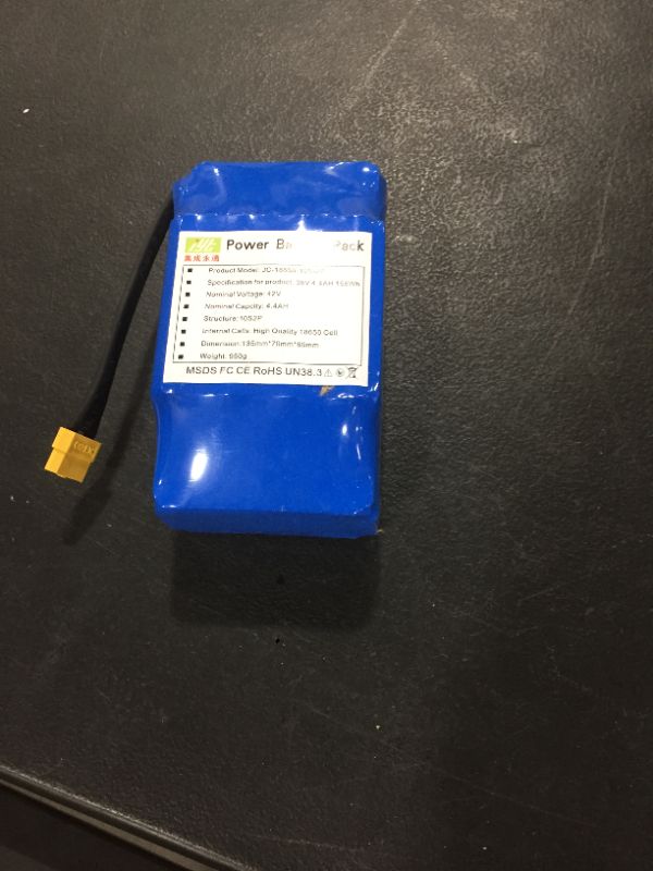 Photo 2 of DQGG 36V Lithium Li-ion Rechargeable Battery Replacement (36V-4.4Ah)

