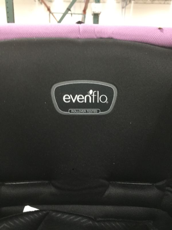 Photo 3 of Evenflo Maestro Sport Convertible Booster Car Seat, Forward Facing, High Back, 5-Point Harness, For Kids 2 to 8 Years Old, Whitney Pink
