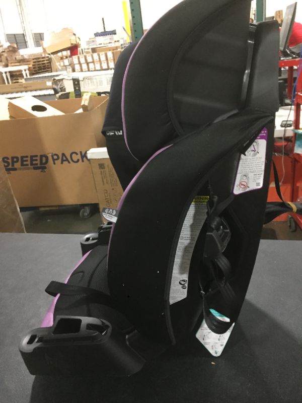 Photo 4 of Evenflo Maestro Sport Convertible Booster Car Seat, Forward Facing, High Back, 5-Point Harness, For Kids 2 to 8 Years Old, Whitney Pink
