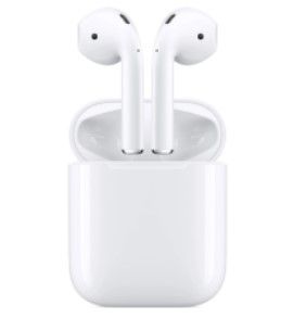 Photo 1 of Apple AirPods (2nd Generation) MV7N2AM/a with Charging Case - Stereo - Wireless - Bluetooth - Earbud - Binaural - in-ear
