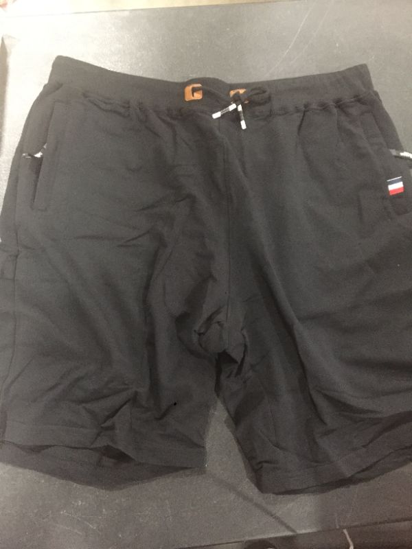 Photo 2 of KouKou Men's-Elasticity Capri-Shorts Cotton-Casual Breathable-Workout Below Knee
SIZE 40