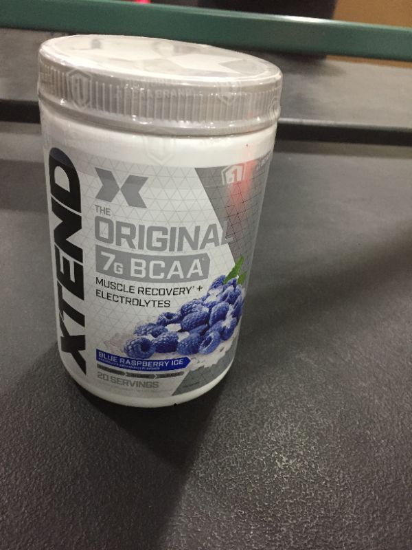 Photo 1 of XTEND Original BCAAs |Blue Raspberry Ice | Hydration & Recovery | 30 Servings----exp 10/21