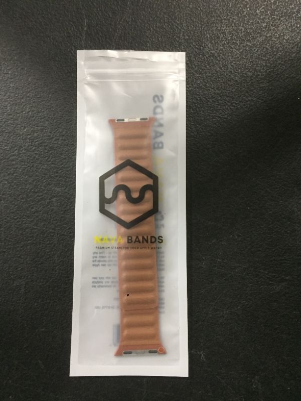 Photo 1 of  pebble leather nava band