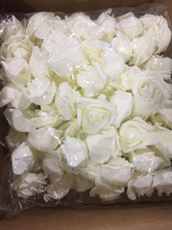 Photo 1 of 50 piece fake white roses