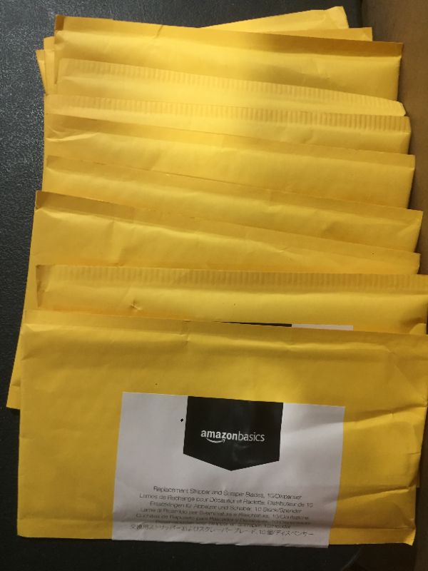 Photo 2 of Amazon Basics 4" Replacement Stripper and Scraper Blades, 10/dispenser
10 PACKS