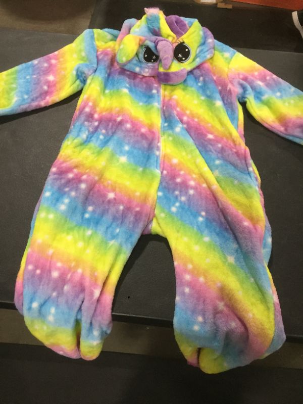 Photo 2 of Unicorn Pajamas Onesie Soft Unicorn Cosplay Animal Costume for Kids