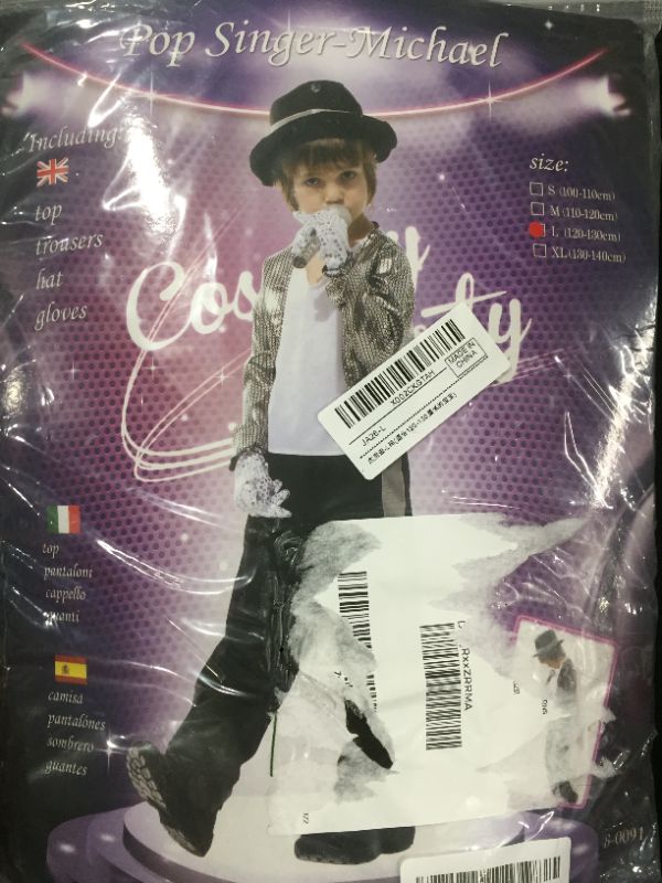 Photo 1 of MICHAEL JACKSON COSTUME KIDS 120-130CM