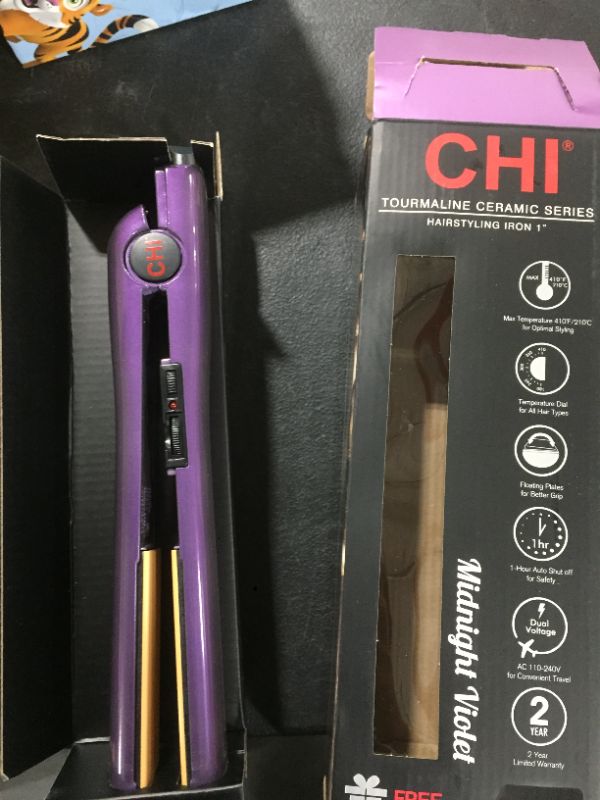 Photo 2 of CHI Tourmaline Ceramic Series Hairstyling Iron