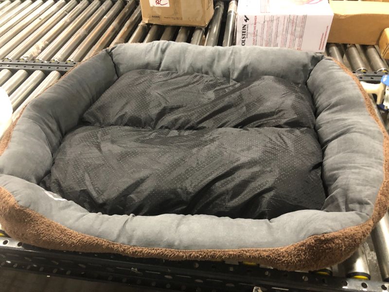 Photo 1 of 36*30IN Brown Fuzzy Dog Bed 