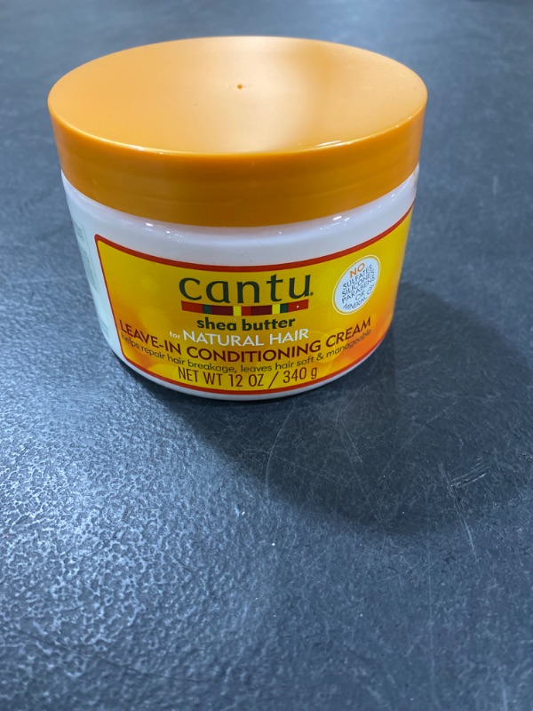 Photo 2 of Cantu Leave in Conditioning Cream with Shea Butter for Natural Hair, 12 oz 
