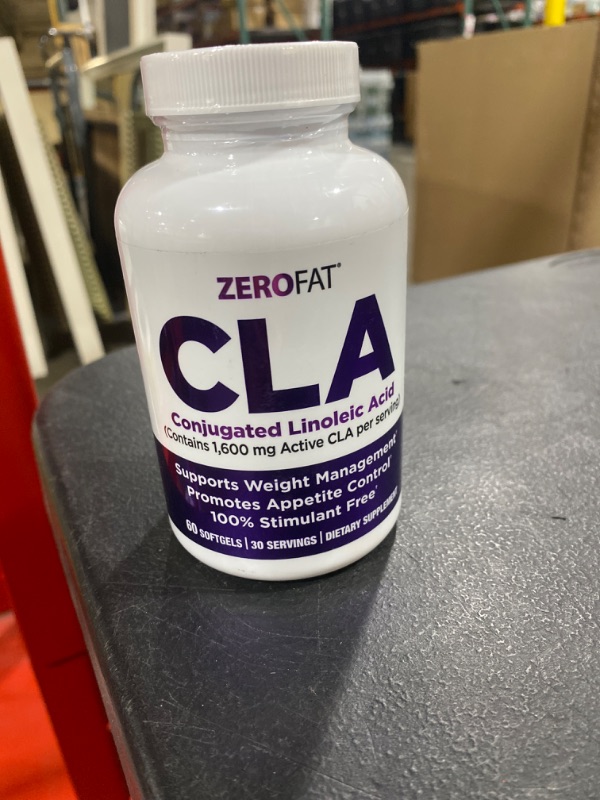 Photo 2 of ZeroFat CLA Conjugated Linoleic Acid Softgels
exp 07/2022