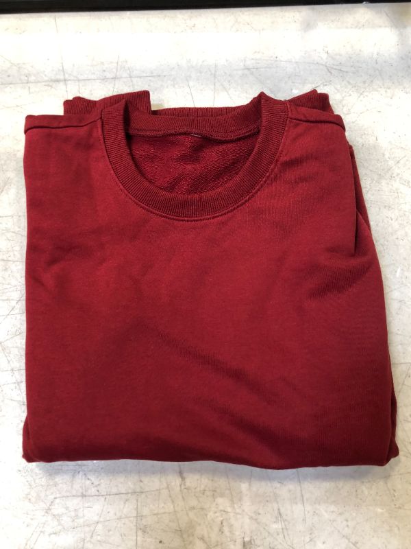 Photo 1 of Long Sleeve sweater burgundy no tag ---(looks size L) 