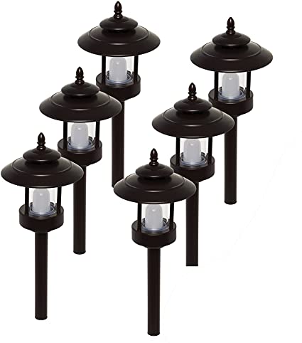 Photo 1 of 6 Pack Westinghouse 100 Lumen Low Voltage Warm White LED Pathway Lights
