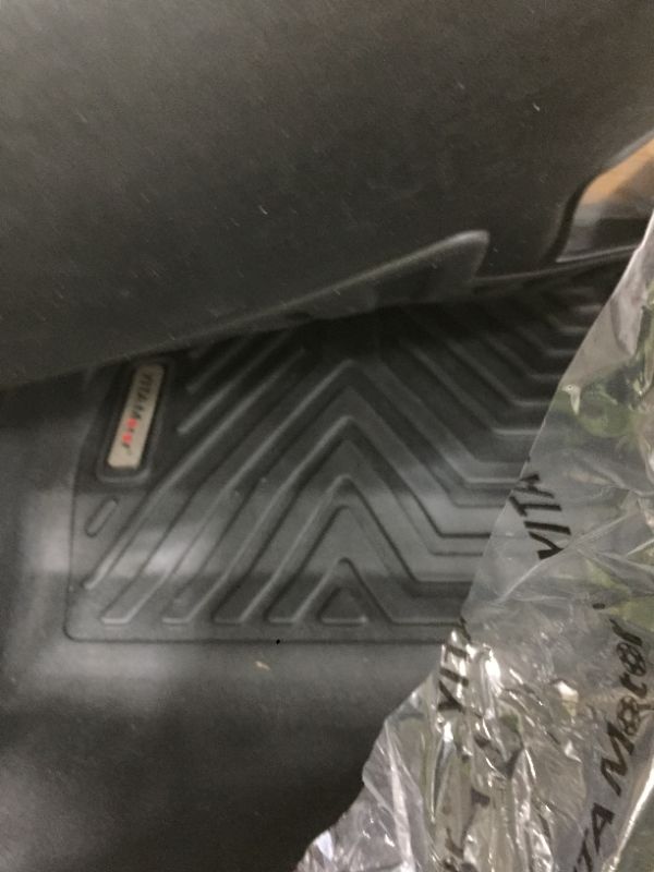 Photo 3 of YITAMOTOR Floor Mats Compatible with Tesla Model 3, Custom Fit Floor Liners for 2017-2022 Tesla Model 3, 1st & 2nd Row All Weather Protection
