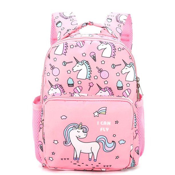 Photo 1 of Taicanon Unicorn Backpack,Preschool Backpack Kindergarten Little Kid Toddler School Backpack(Pink-Style 1)
