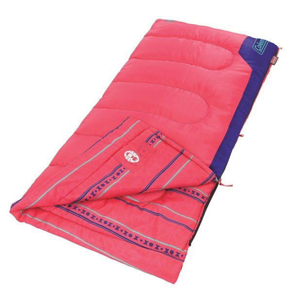 Photo 1 of Coleman Glow in the Dark 50 F Rectangular Sleeping Bag
