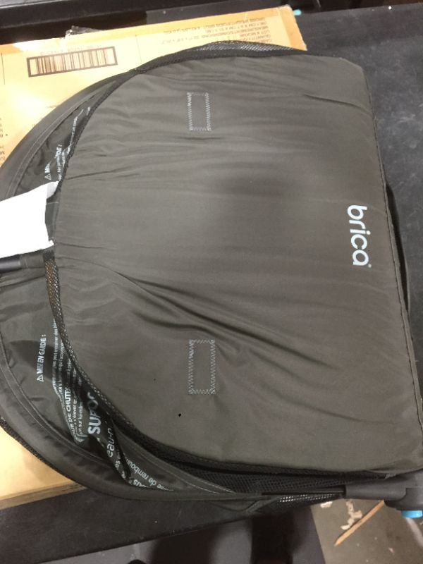 Photo 1 of Munchkin Brica Fold N' Go Travel Bassinet, Grey
