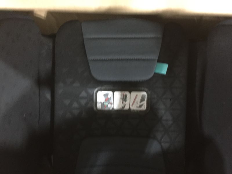 Photo 1 of mifold hifold Fit-and-Fold Highback Car Booster Seat - Slate Gray