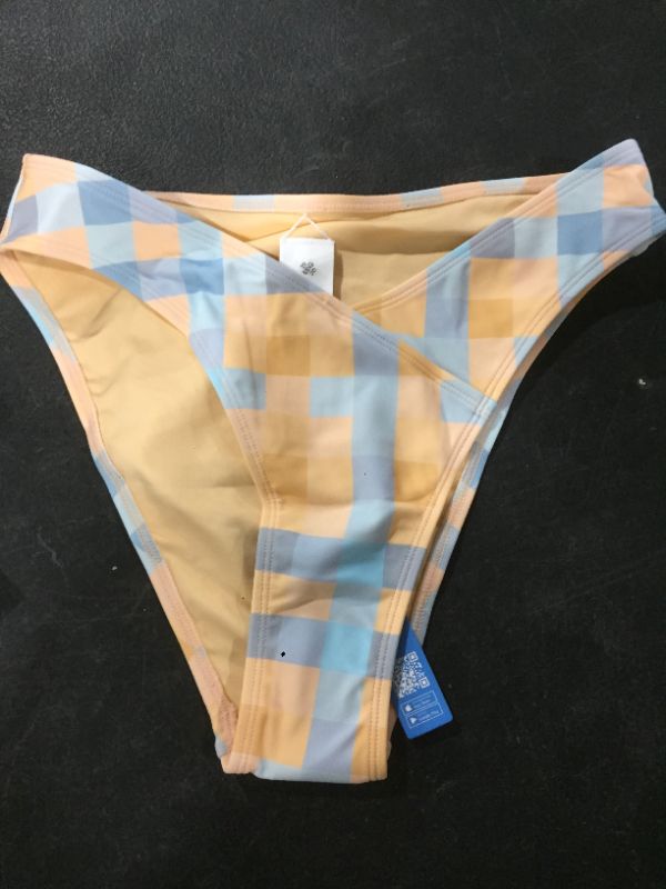 Photo 2 of Jaida Checkered High Cut Bikini Bottom
SIZE S 