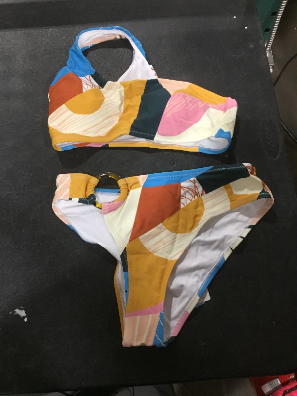 Photo 2 of Dana Abstract Print One Shoulder Bikini
SIZE M