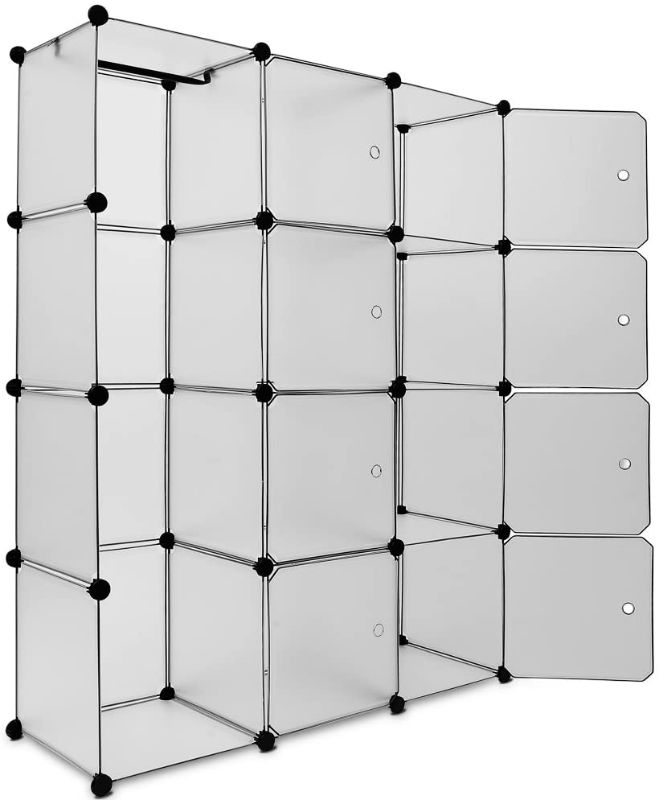 Photo 1 of 20-Cube DIY Cube Storage Organizer Cube Closet Storage Shelves
