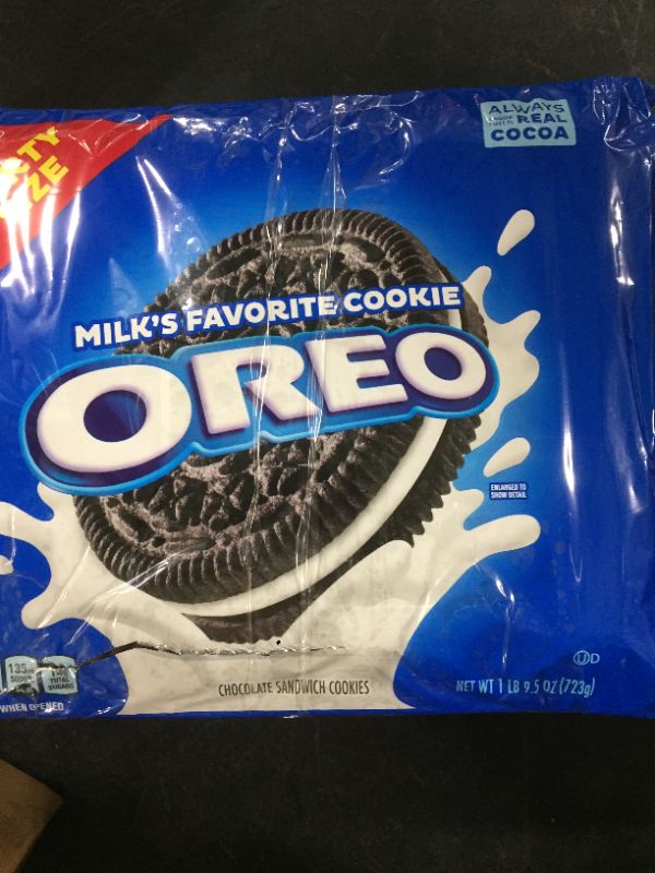 Photo 2 of 3 PACKS OF OREOS 
PARTY SIZE\BEST BY APRIL 20 2022