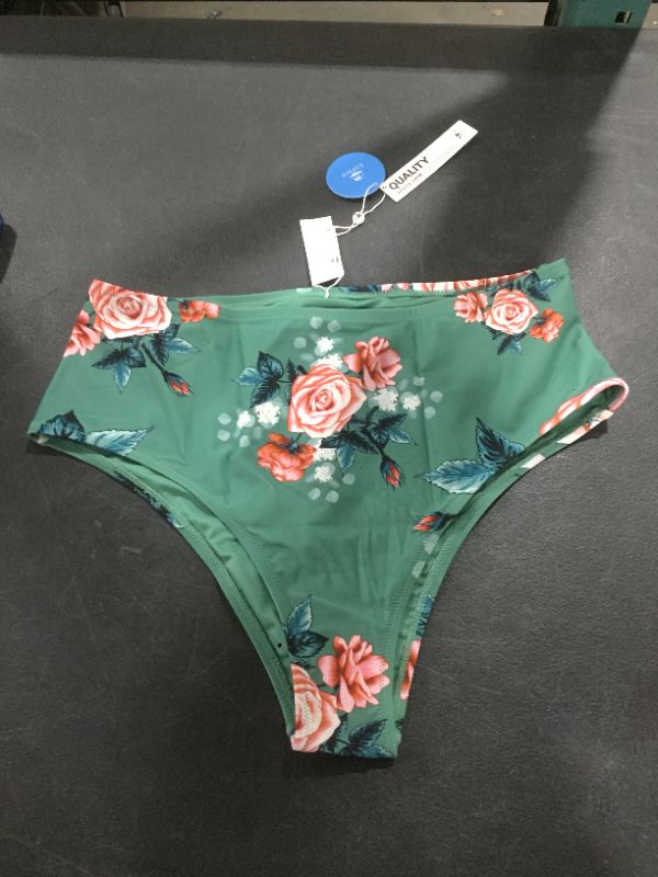 Photo 2 of Bree Floral High Waisted Plus Size Bikini Bottom
SIZE 0X