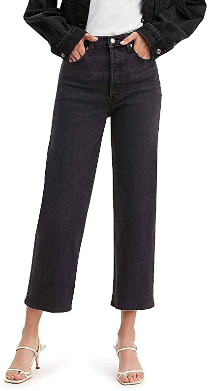 Photo 1 of Levi's Women's Premium Ribcage Straight Ankle Jeans (26 x 27)
