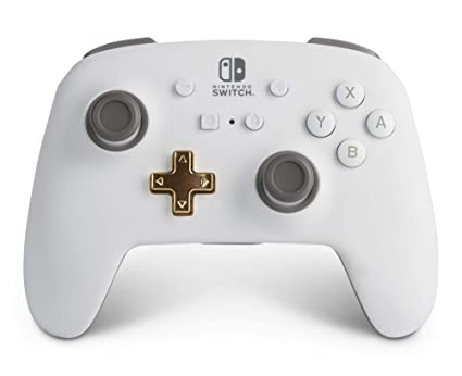 Photo 1 of PowerA Enhanced Wireless Controller for Nintendo Switch - White
