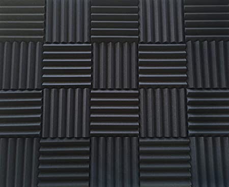 Photo 1 of (20 pc) Wedge Style Acoustic Foam Panels 12"x12"x2" Tiles
