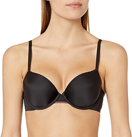 Photo 1 of DKNY Women's Litewear T-Shirt Bra (36DD) (wine red)
 