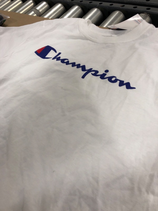 Photo 3 of Champion Boys Short Sleeve Logo Tee Shirt (L)
