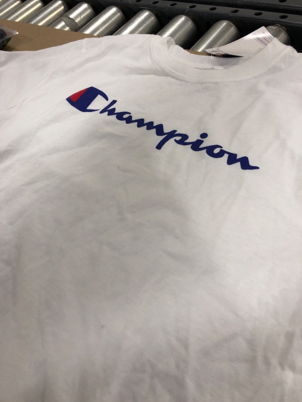 Photo 1 of Champion Boys Short Sleeve Logo Tee Shirt (L)
