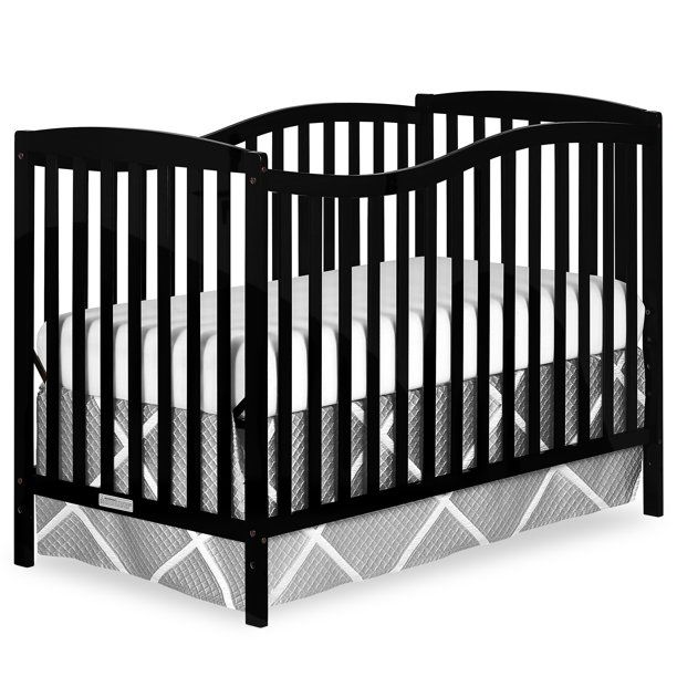 Photo 1 of Dream on Me Chelsea 5-in-1 Convertible Crib, Black
