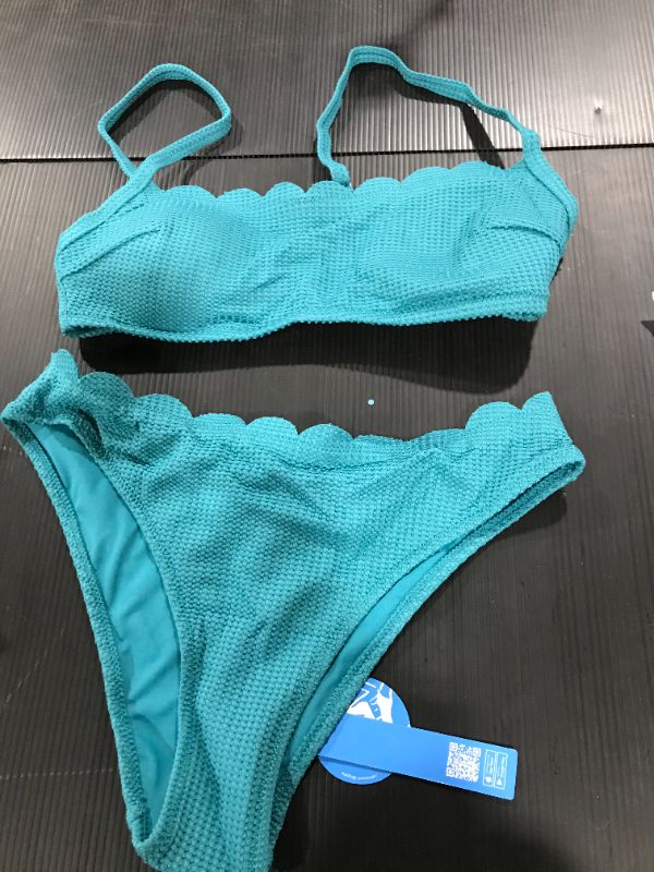 Photo 1 of Charlotte Scalloped Back Hook Bikini
size XS