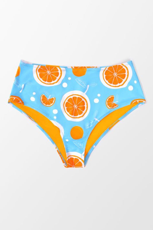 Photo 1 of Karlee Fruit Print High Waisted Plus Size Bikini Bottom
SIZE 0X