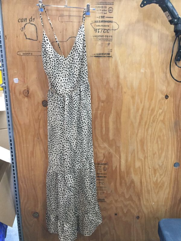 Photo 2 of Ayana Lace-Up Backless Maxi Slip Dress
SIZE XL