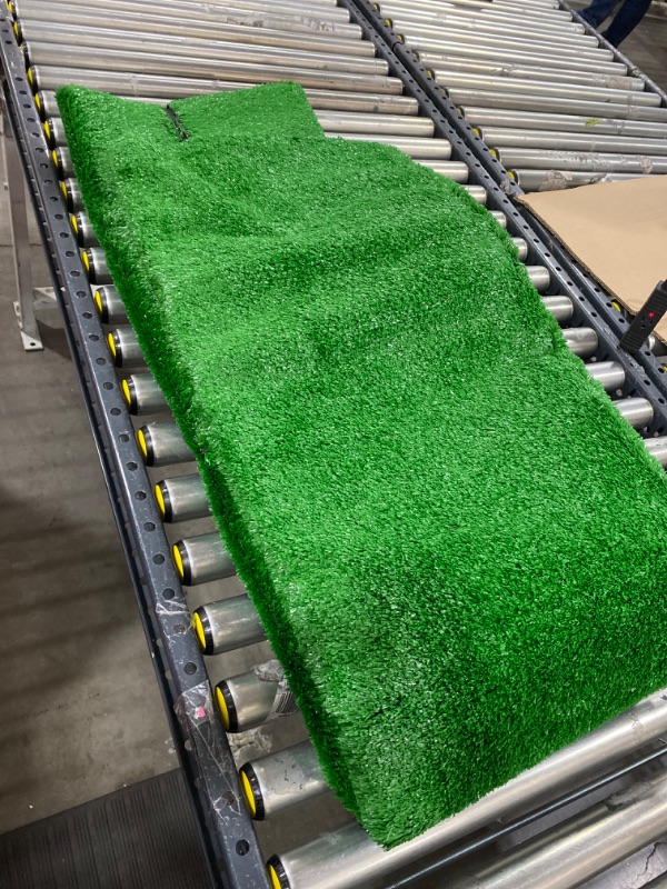 Photo 2 of AMASKY Artificial Grass Turf 4 Tone Synthetic Artificial Turf Rug for Dogs Indoor Outdoor Garden Lawn Patio Balcony Synthetic Turf Mat for Pets (5 ft x 6.56 ft = 32.8 sq ft)
