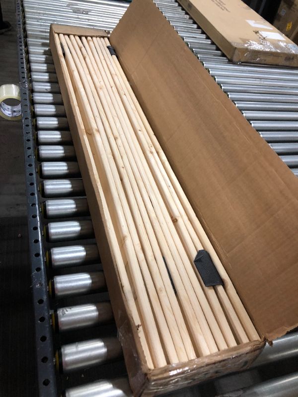 Photo 2 of 0.75-Inch Standard Mattress Support Wooden Bunkie Board/Slats, Full, Beige