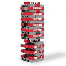 Photo 1 of NEW SEALED Wild Sports Table Top Stackers Block Tower Game OHIO STATE BUCKEYES
