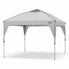 Photo 1 of Core 10' x 10' Instant Shelter Pop-Up Canopy Tent with Wheeled Carry Bag Grey
