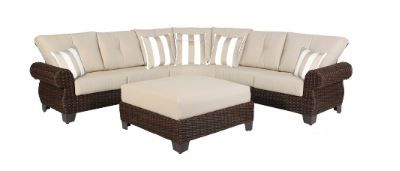 Photo 1 of Hampton Bay Mill Valley Fully Woven Cushioned Sectional--- corner piece only
