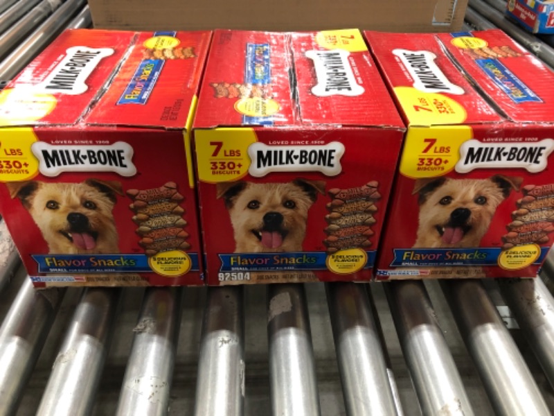 Photo 2 of 3pk 7 Lbs Flavor Biscuit Dog Snacks for Small to Medium Breeds 21lbs Total 