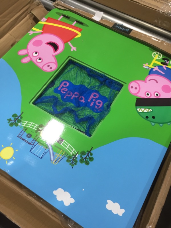 Photo 2 of Peppa Pig Wood Kids Storage Table and Chairs Set by Delta Children