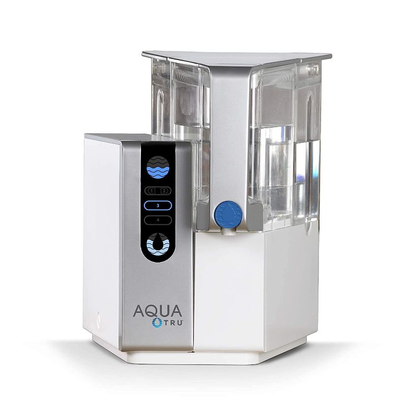 Photo 1 of AquaTru - Countertop Water Filtration Purification System with Exclusive 4-Stage Ultra Reverse Osmosis Technology (No Plumbing or Installation Required) |...
